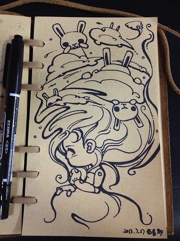 我最爱的小兔子（图ZMTMxMjM0NDQ=） - 新锐潮流插画 - 站酷设计师西音那原创素材 - 站酷ZCOOL