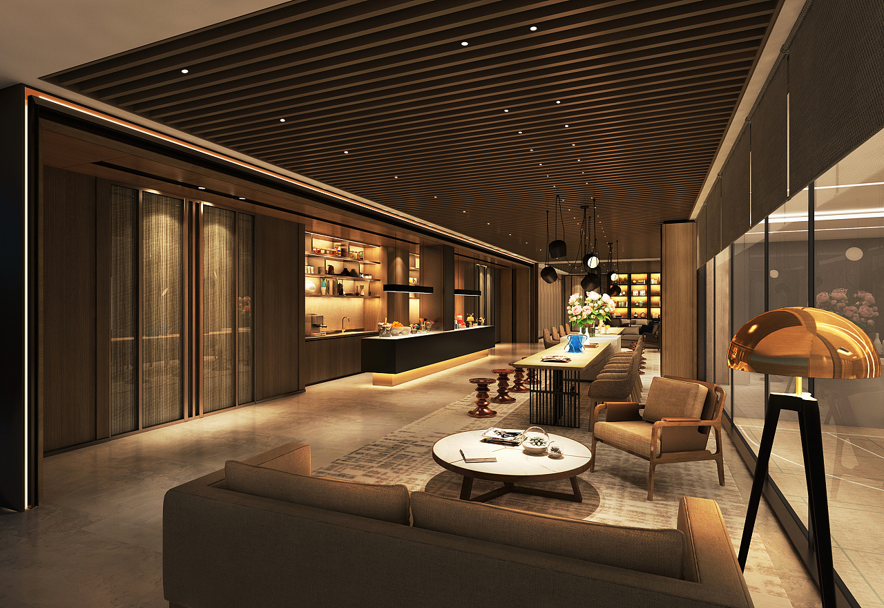 某一些会所 售楼处灯光设计