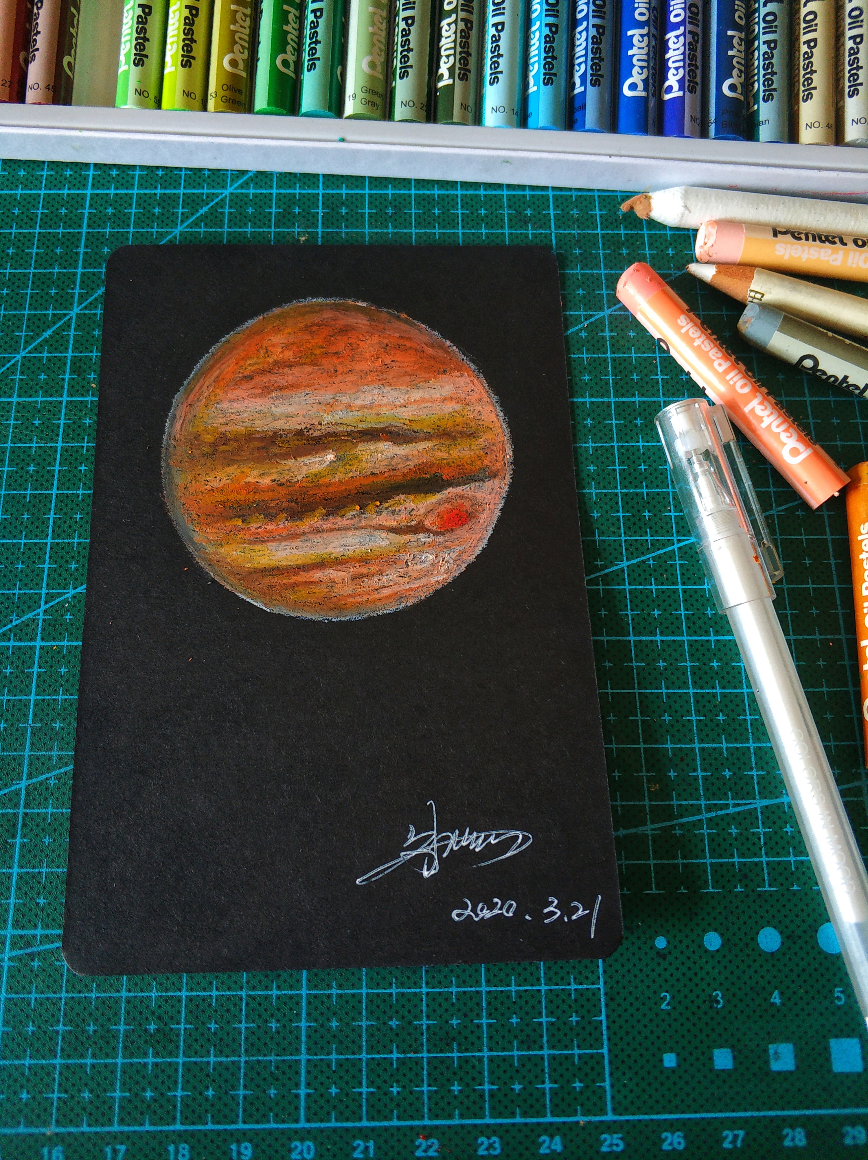 木星简笔图片