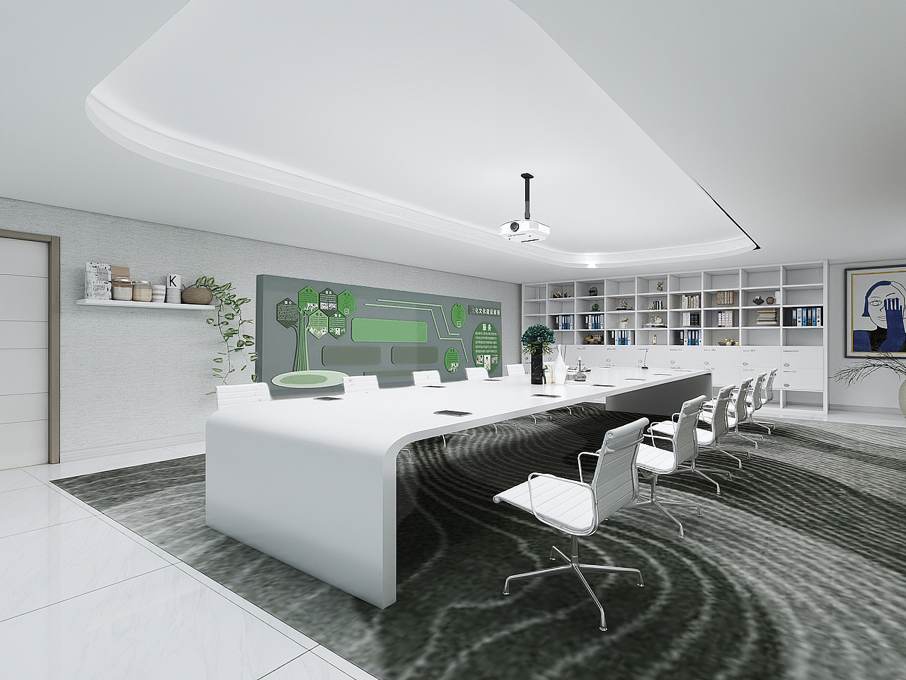 诸暨办公室软装设计图