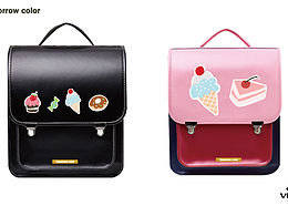 可爱日本书包设计，Tomorrow color出品
