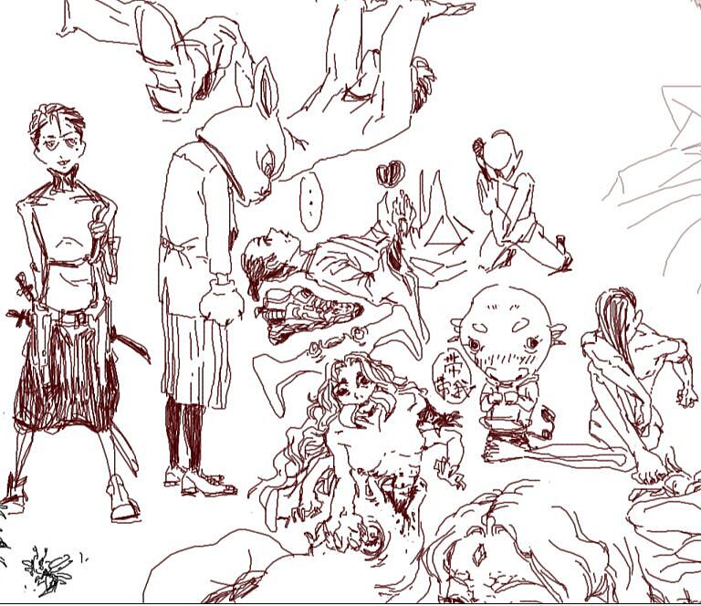 茶绘的那些卡死的涂鸦~