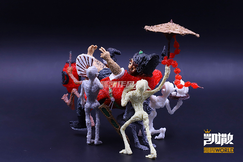 掌内乾坤定,
<br>脚踩阴阳境。<br><br>斩妖除恶鬼,<br><br>镇邪保百姓。<br><br>不容在人世,<br><br>地府任我行。<br><br>红袍乌纱者,<br><br>千古一魁星。