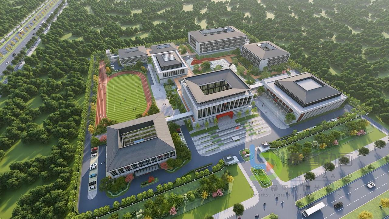 lumion动画--党校