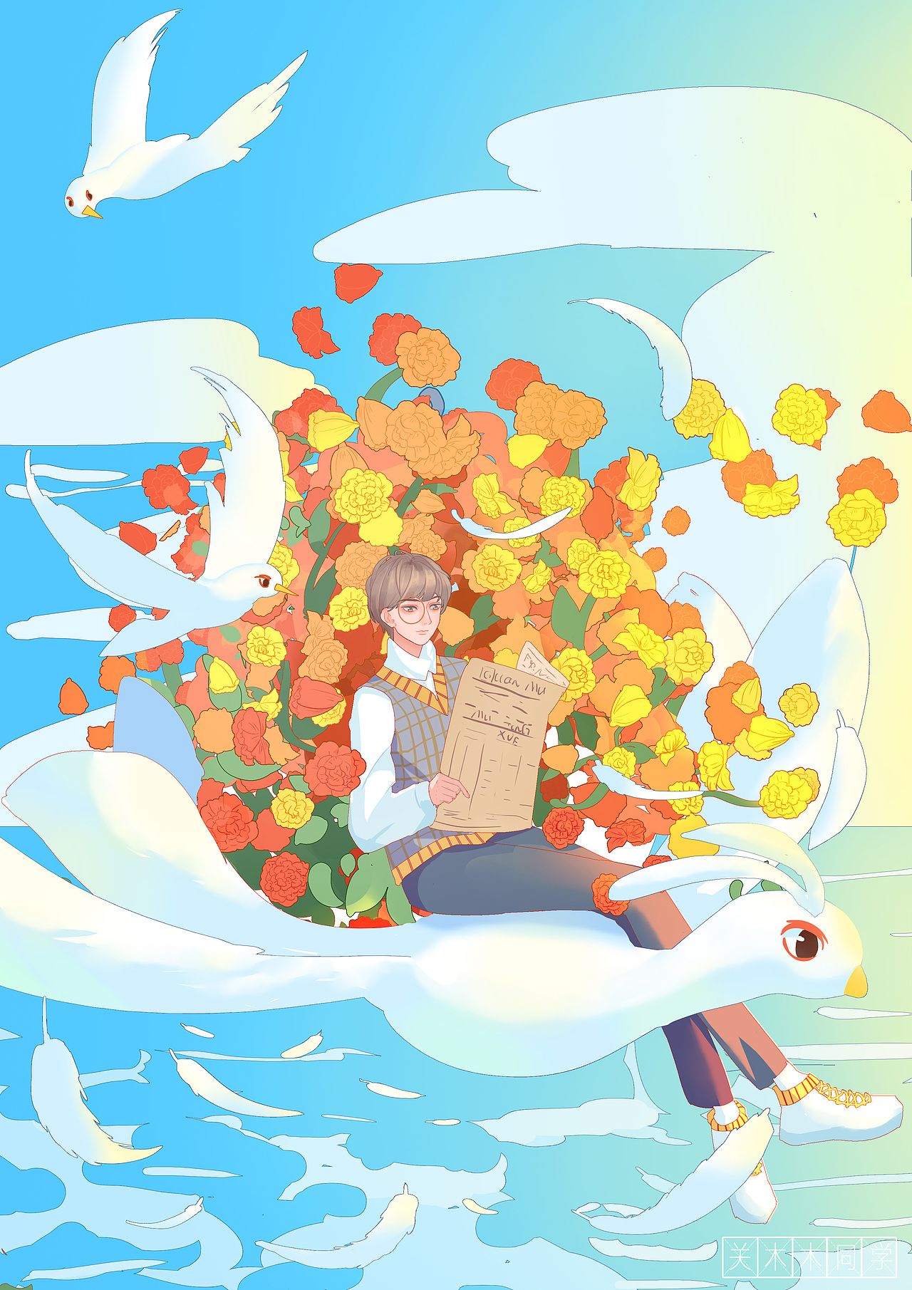 插画合集丨彩色幻想