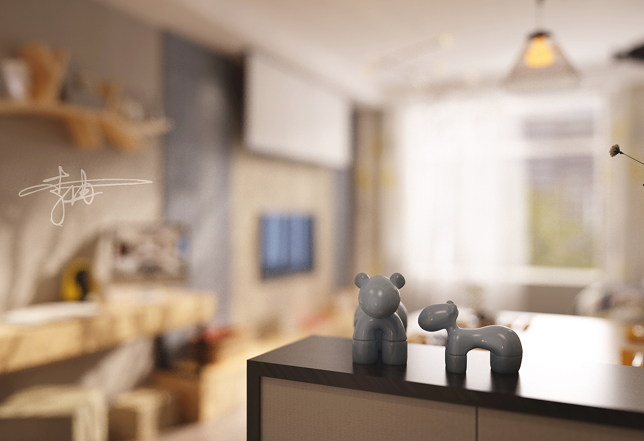 80平米小户型（图ZNTc2NDE2MzI=） - 家装设计 - 站酷设计师李KEYI原创素材 - 站酷ZCOOL