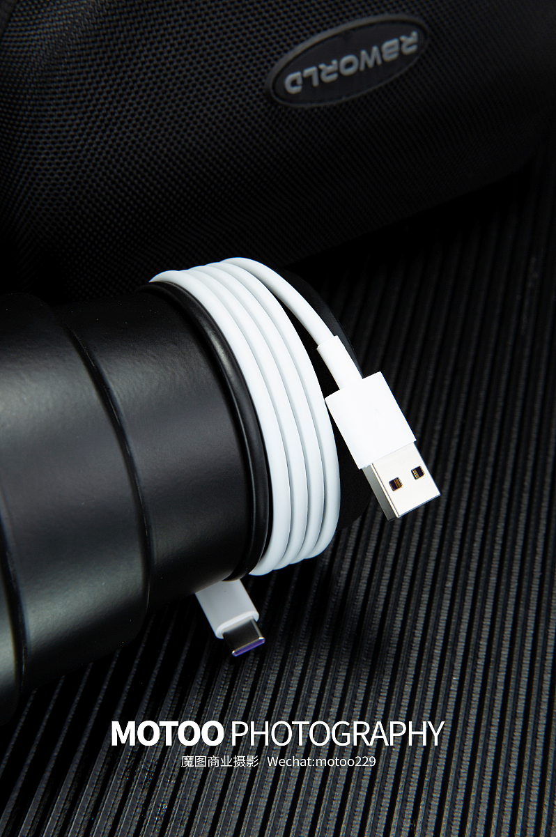 商业摄影 | 数据线拍摄 简修