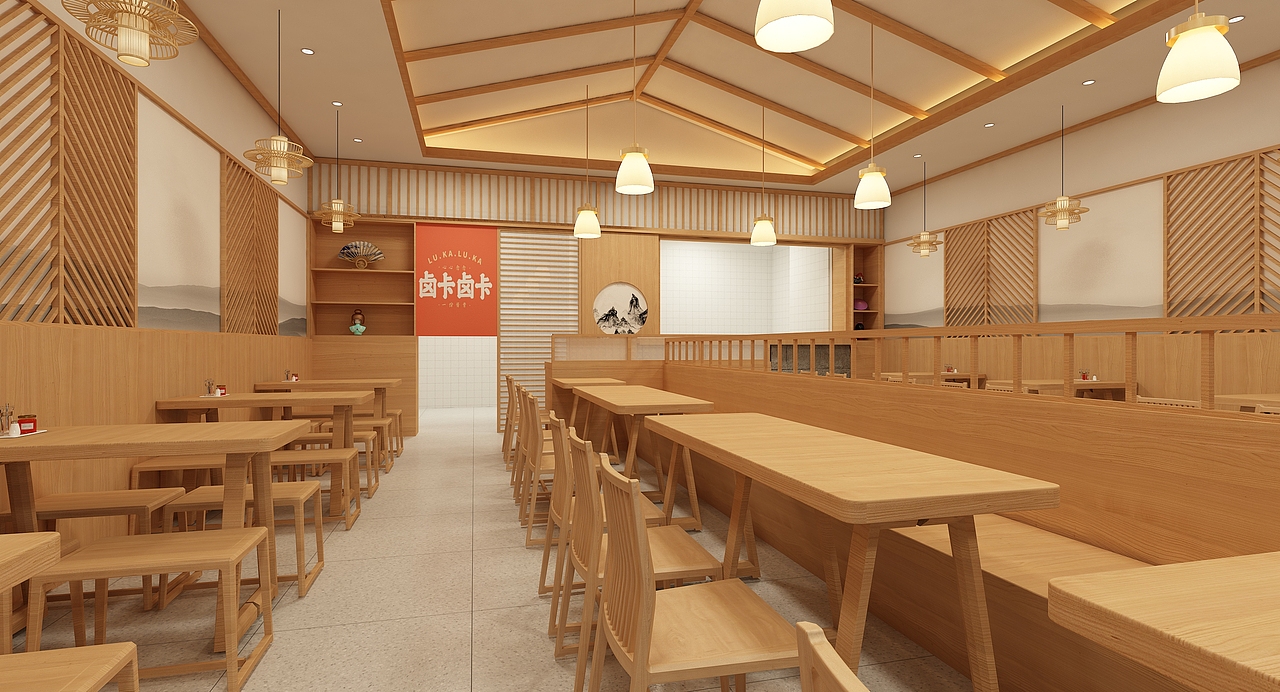 日式烤肉店（图ZMjY2ODY0MzE2） - 商业空间设计 - 站酷设计师方一设计原创素材 - 站酷ZCOOL