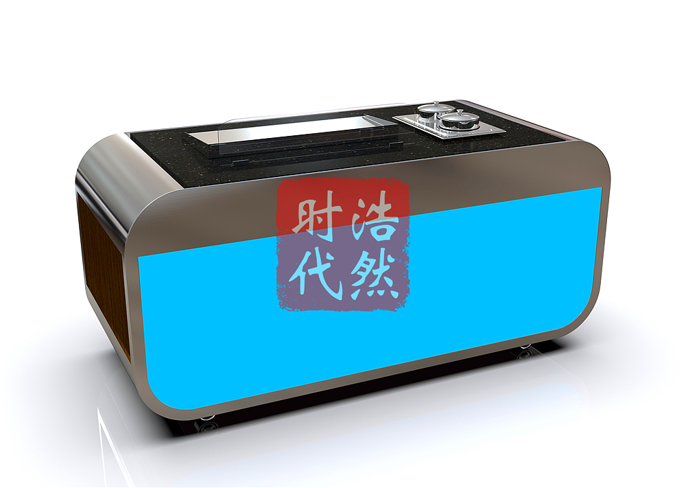 宴会厅餐厅折叠布菲台自助餐台效果图及图片