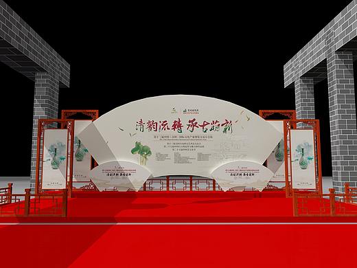 古玩城 街市 舞台活动设计