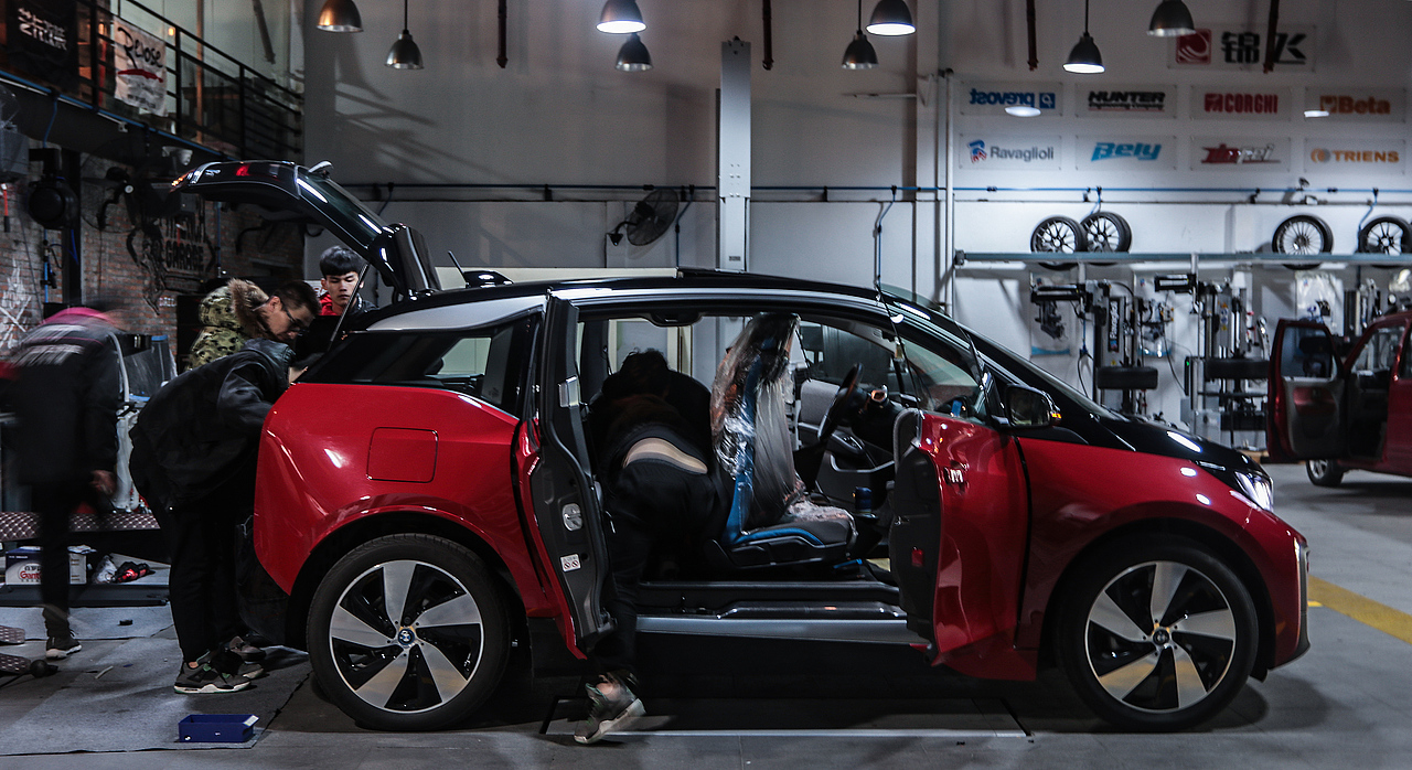 BMW宝马纯电动车I3配置升级 改装（图ZMTQ5NDQ1NDAw） - 人文/纪实摄影 - 站酷设计师谢斌原创素材 - 站酷ZCOOL