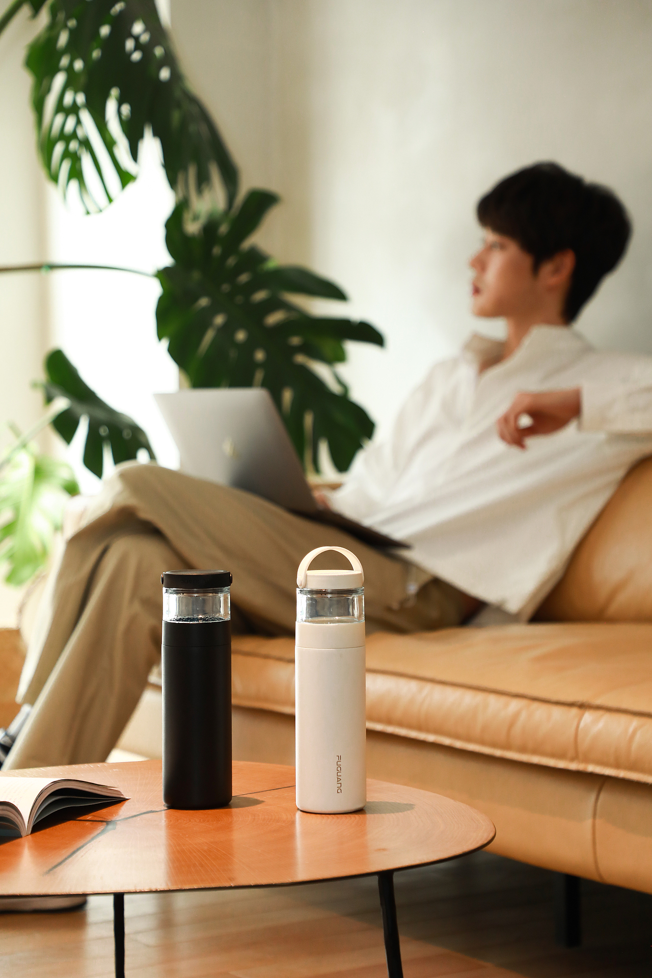 民宿场景 保温杯场景图拍摄