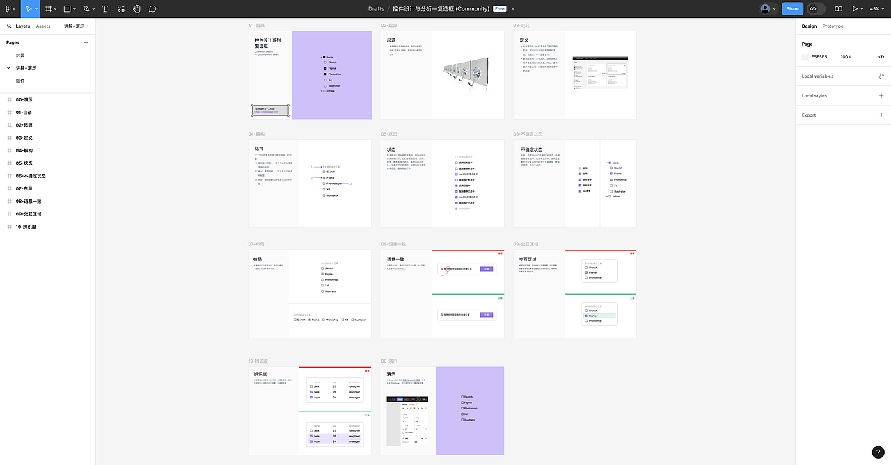 组件设计解析—复选框(checkbox)📎附 figma源文件
