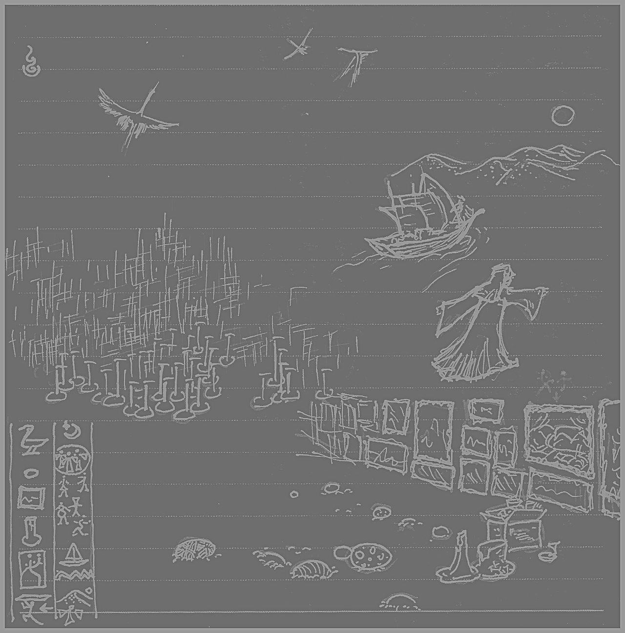 迷恋埃及（图ZMTQ5MjY4MDA=） - 绘画 - 站酷设计师玄瞻子宸硕钊瑀原创素材 - 站酷ZCOOL