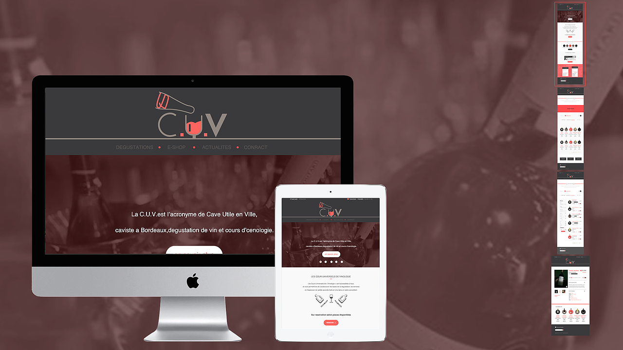 C.U.V.红酒web（图ZNDc2Mzk3MzY=） - 企业官网 - 站酷设计师Carina_lau原创素材 - 站酷ZCOOL