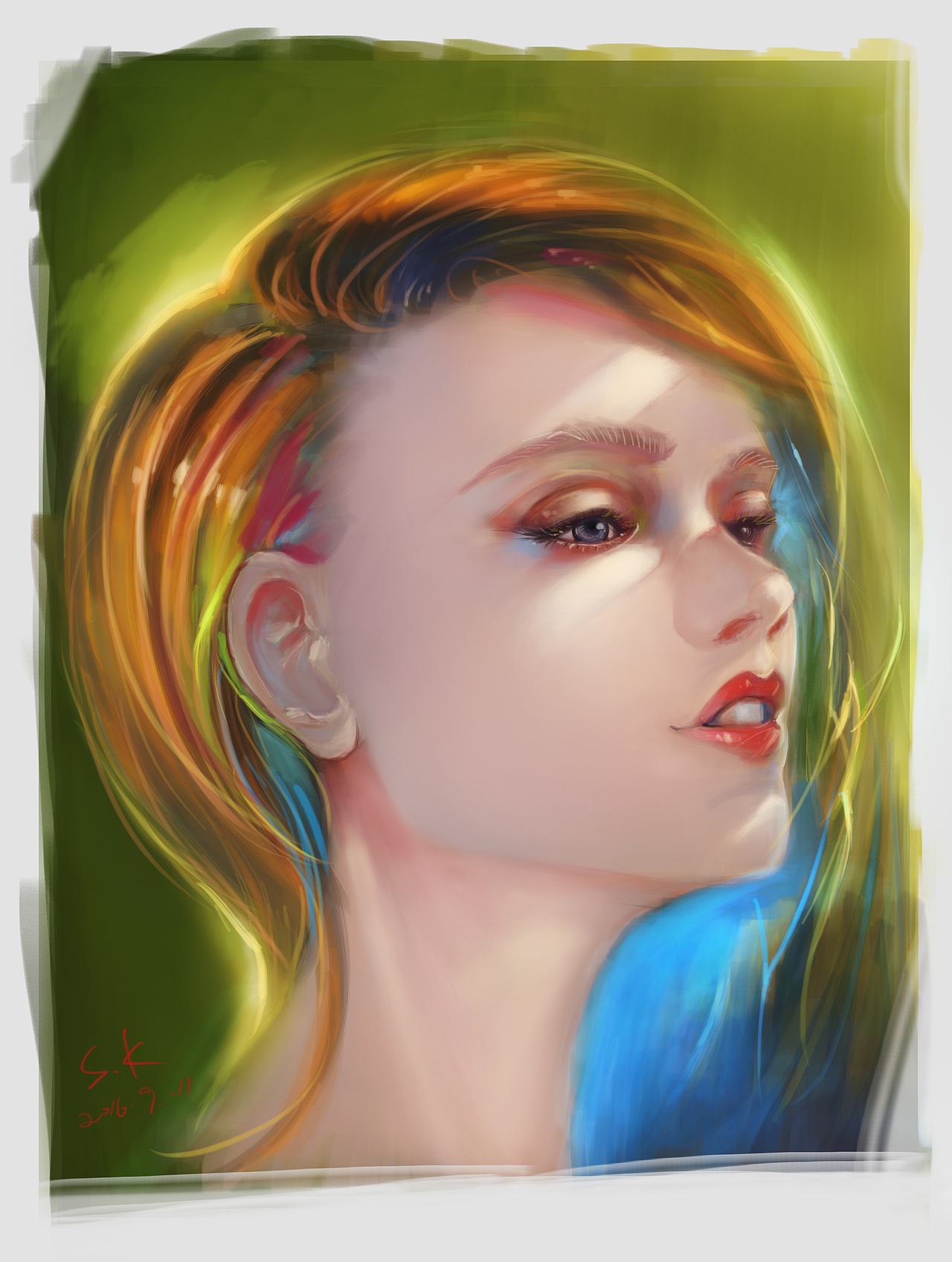 插画练习 | 肖吉老师作品临摹（一）（图ZNTgzNzA0OTY=） - 创作习作 - 站酷设计师SunKe_孙珂原创素材 - 站酷ZCOOL