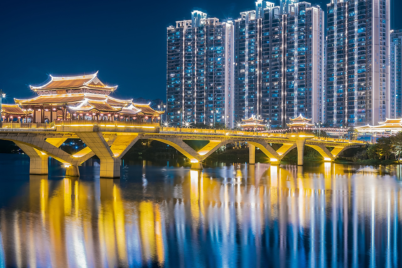 江畔夜景（图ZMjQ5Mzk2MjEy） - 风光摄影 - 站酷设计师想念与挂念原创素材 - 站酷ZCOOL