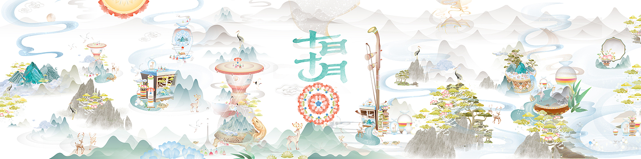 《十日十月》——朝鲜族民族非遗文化传承实验(图ZMjc2NzU4NzU2) - 海报 - 站酷设计师深空灰原创素材 - 站酷ZCOOL