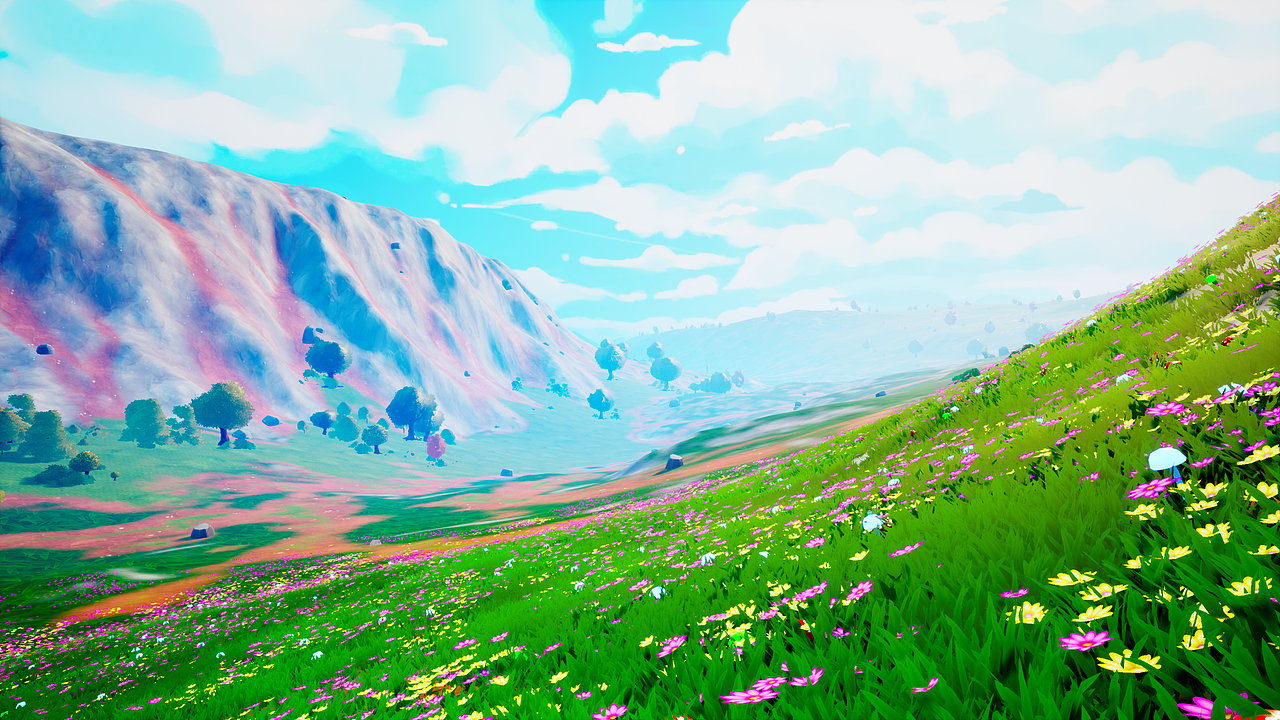 UE4-Houdini-卡通风格场景