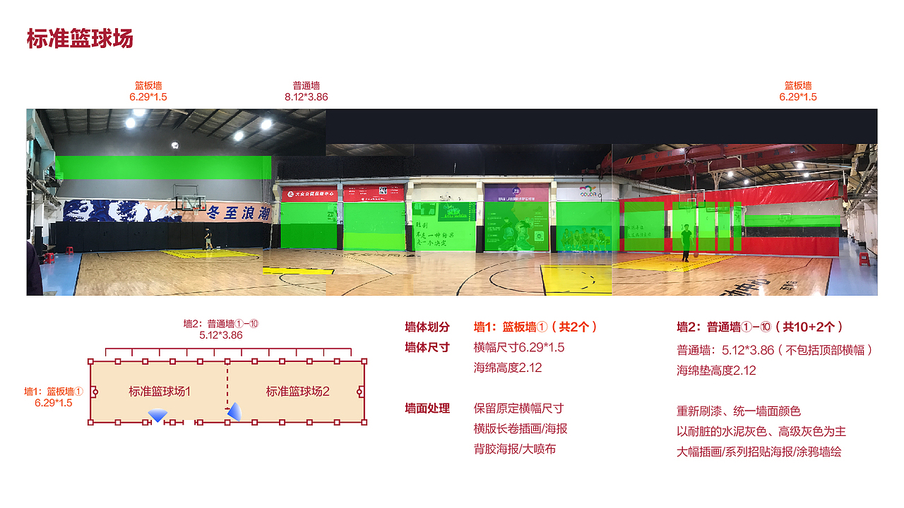 天津篮球公园场馆视觉升级方案 视觉升级计划书VIS