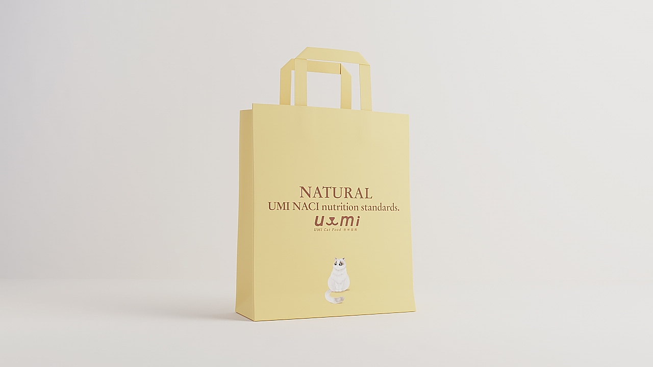 《UMI》猫粮品牌设计,于好品质中碰撞美感和温度。