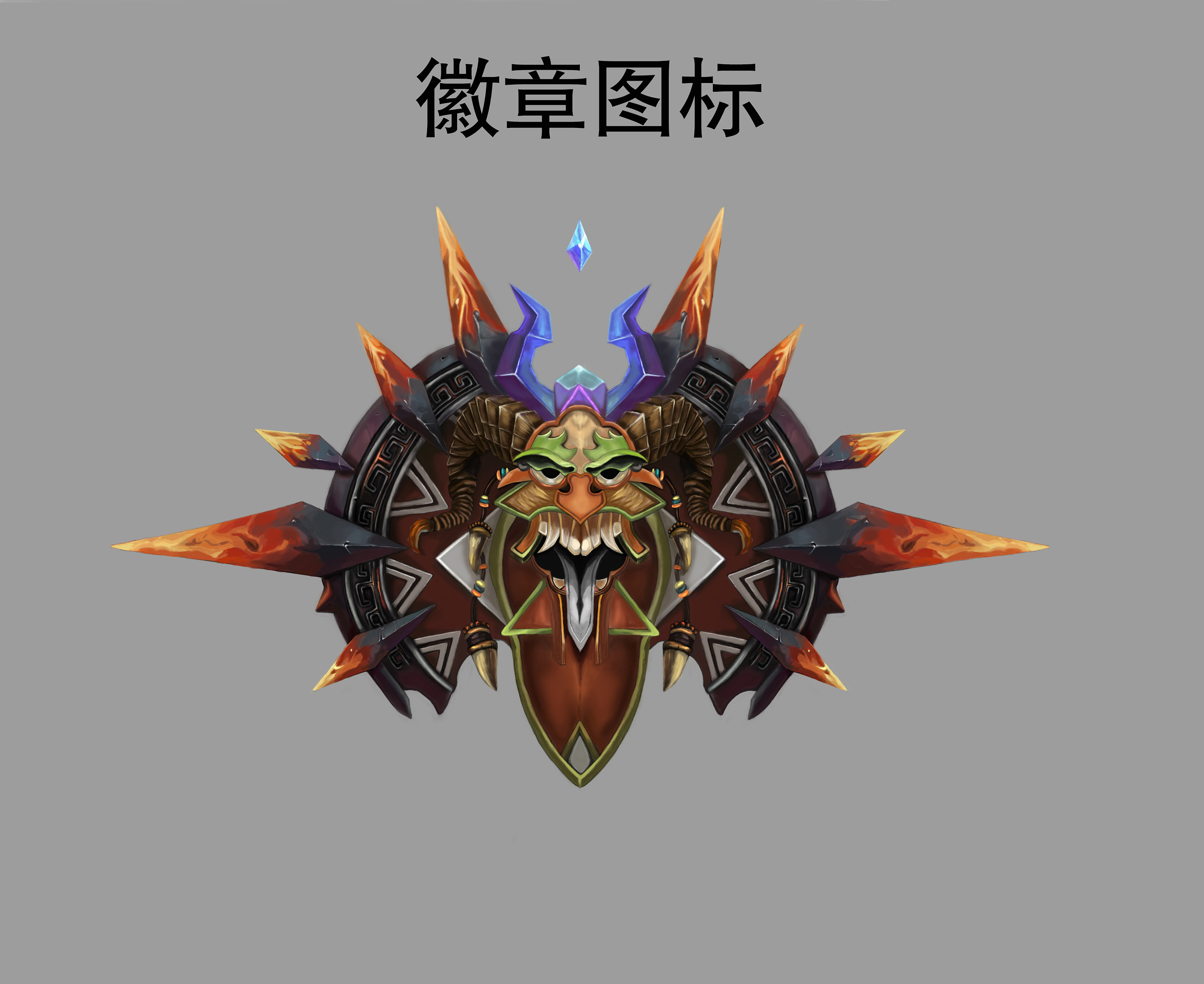 徽章图标|ui|游戏ui|摇山客 - 原创作品 - 站酷 (zcool)