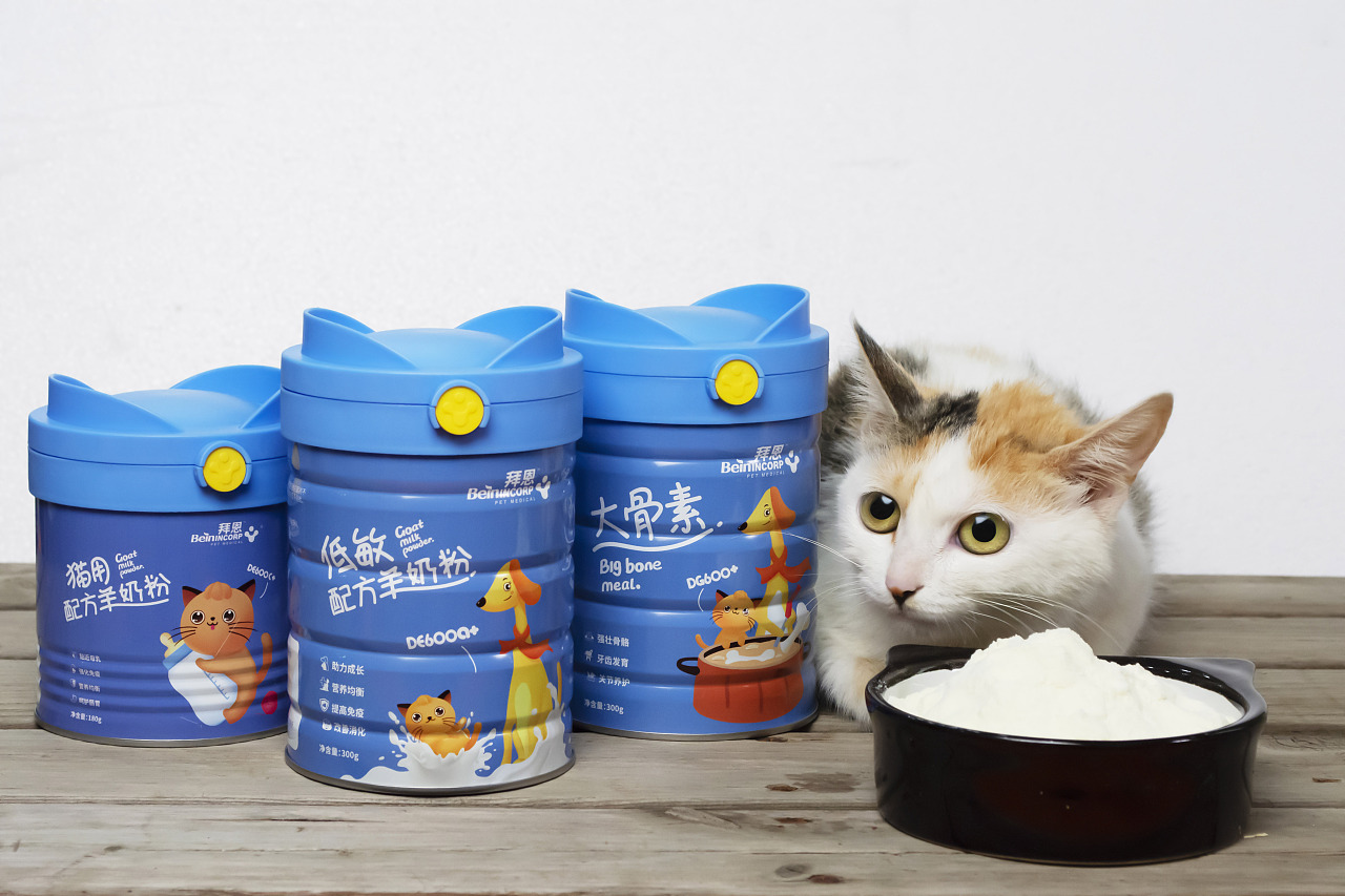 产品精准差异化,英国拜恩宠物奶粉包装换新升级!