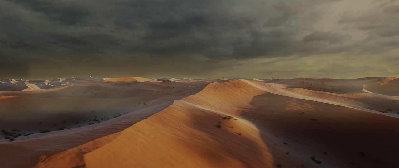 沙漠场景练习|三维|场景|孙叁 - 原创作品 - 站酷 (zcool)
