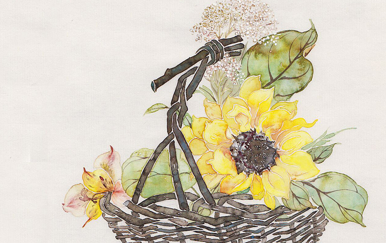 采一篮鲜花~（图ZNzEyODg0ODQ=） - 商业插画 - 站酷设计师知末原创素材 - 站酷ZCOOL