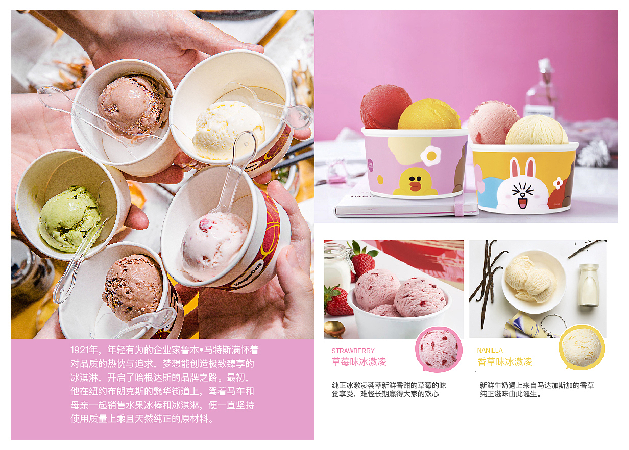 冰激凌画册（图ZMTU5NTEzMjcy） - 书籍/画册 - 站酷设计师高能设计小郭原创素材 - 站酷ZCOOL