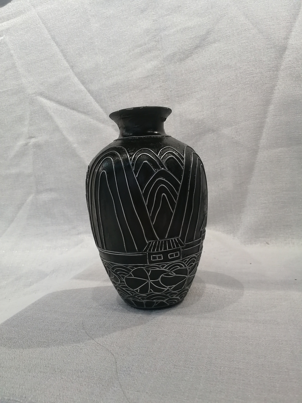 钟山百里水墨画廊文创设计