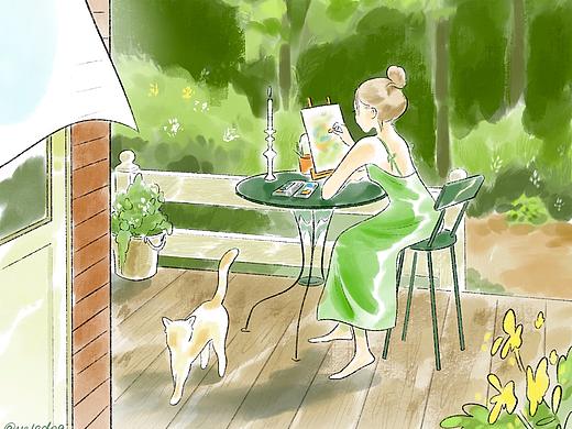 绿绿葱（个人主页-ZNTgwNjUwNTI=） - 创作习作 - 站酷设计师栗米MinLi原创素材 - 站酷ZCOOL