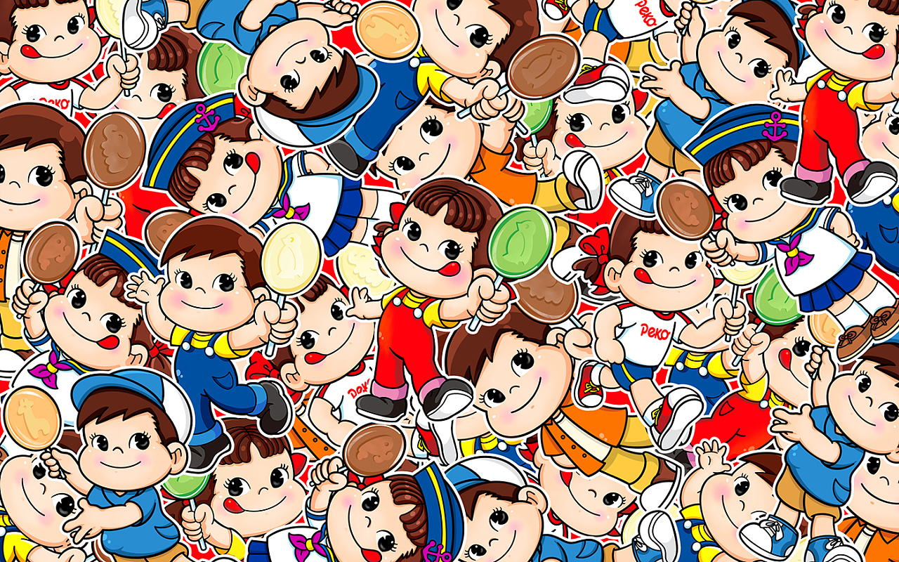 不二家棒棒糖系列包装升级