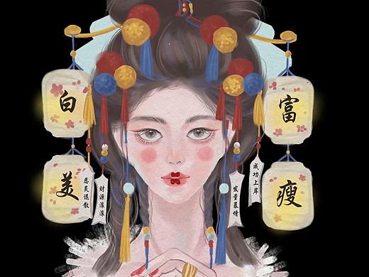 临摹gua老师（个人主页-ZNTE1NzcxOTY=） - 艺术插画 - 站酷设计师123穆头人原创素材 - 站酷ZCOOL
