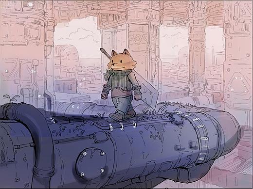 狐狸🦊(个人主页-ZNzA2NTUxNDA=) - 艺术插画 - 站酷设计师静溪盼盼原创素材 - 站酷ZCOOL