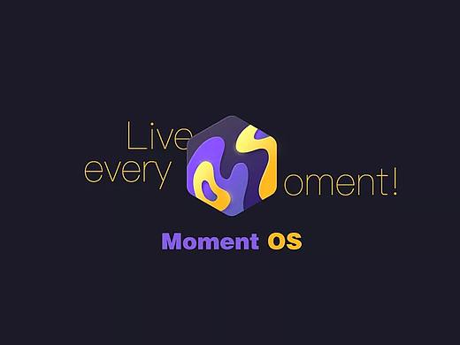 Moment OS  LOGO及界面设计