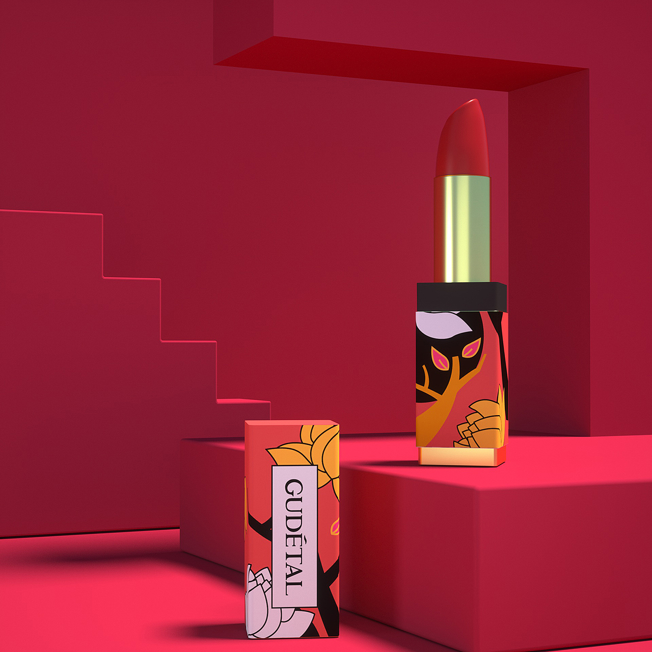 GUDÉTAL×卢帅 | 看你一眼，便知四季（图ZMTg0MDcyMTMy） - 品牌 - 站酷设计师卢帅品牌设计原创素材 - 站酷ZCOOL