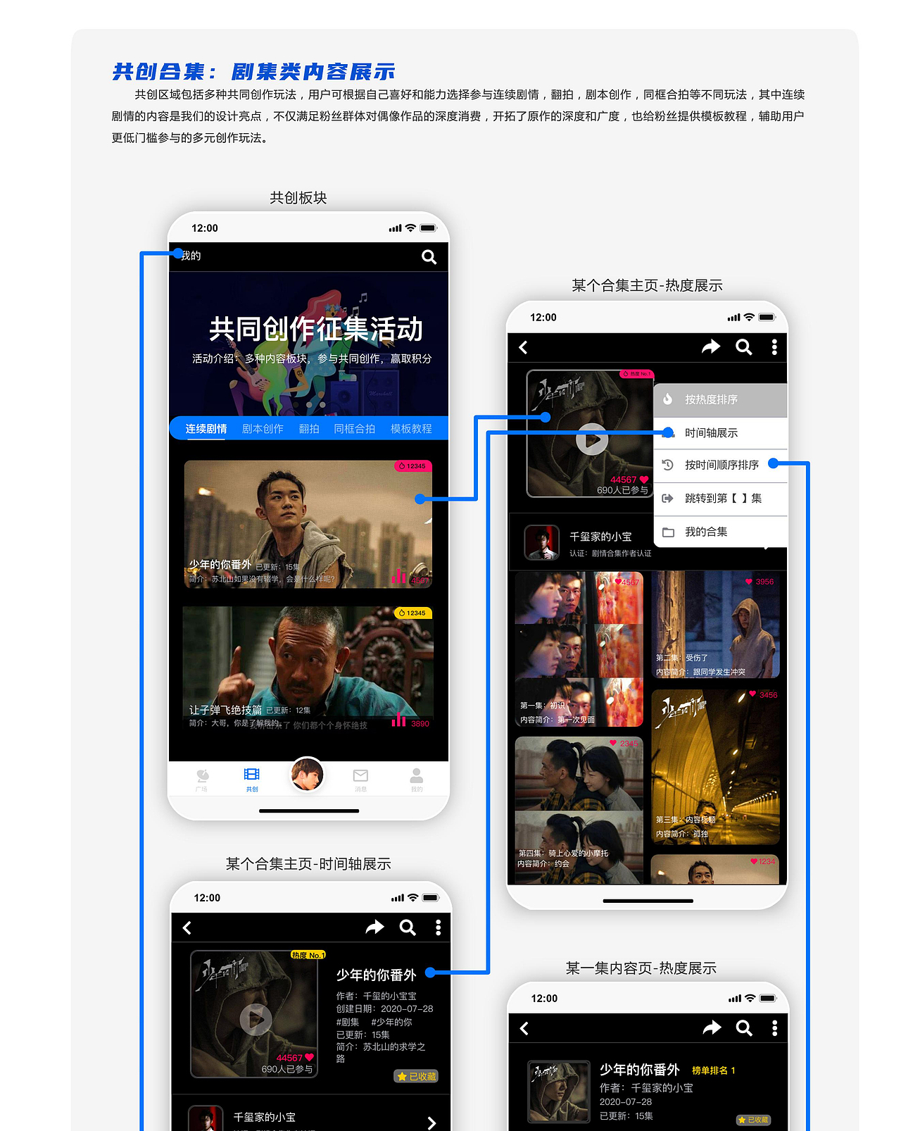 「中国产品设计大赛赛季二」粉丝向兴趣社交短视频APP