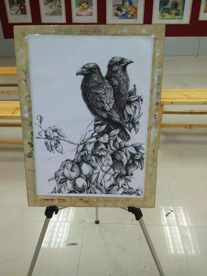 怀念那时候，学校的素描（图ZMTI1NTQ2OTcy） - 艺术插画 - 站酷设计师xiu吱吱原创素材 - 站酷ZCOOL