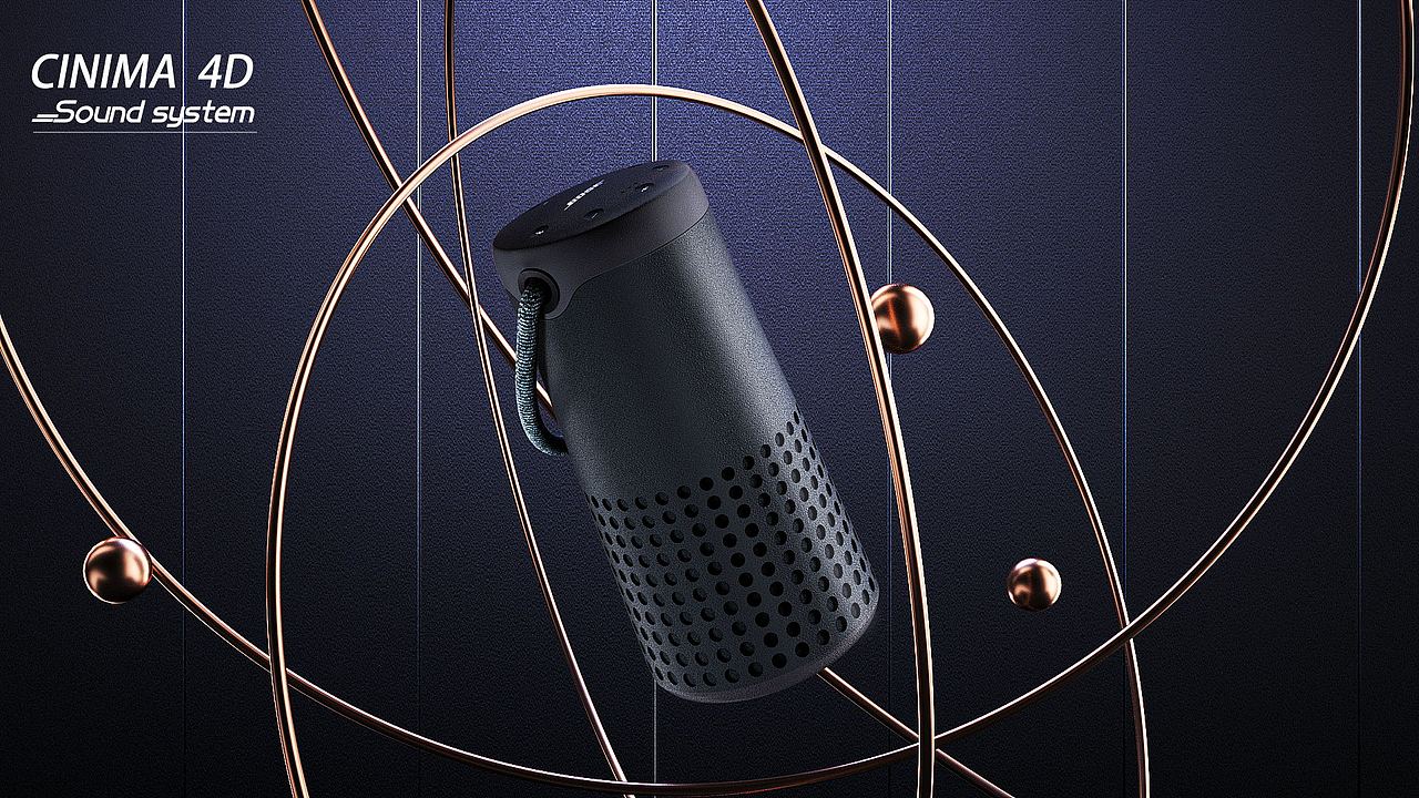 C4D产品建模渲染练习（图ZMjYxMzg5ODU2） - 产品 - 站酷设计师一个瘦子设计师原创素材 - 站酷ZCOOL