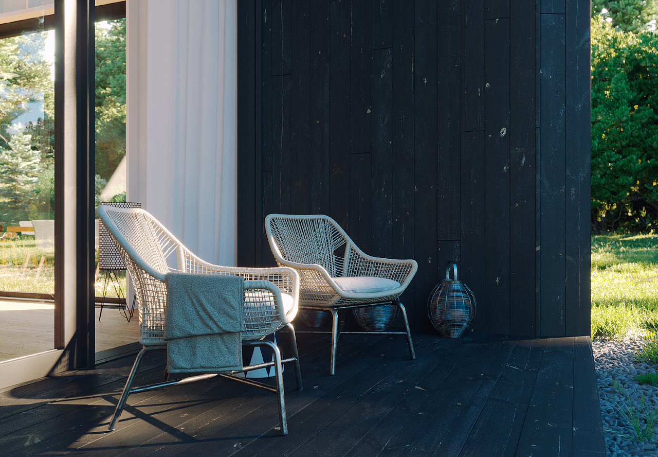 Lakeside house（图ZMTY5NTM5OTY4） - 建筑/空间 - 站酷设计师xSHD原创素材 - 站酷ZCOOL