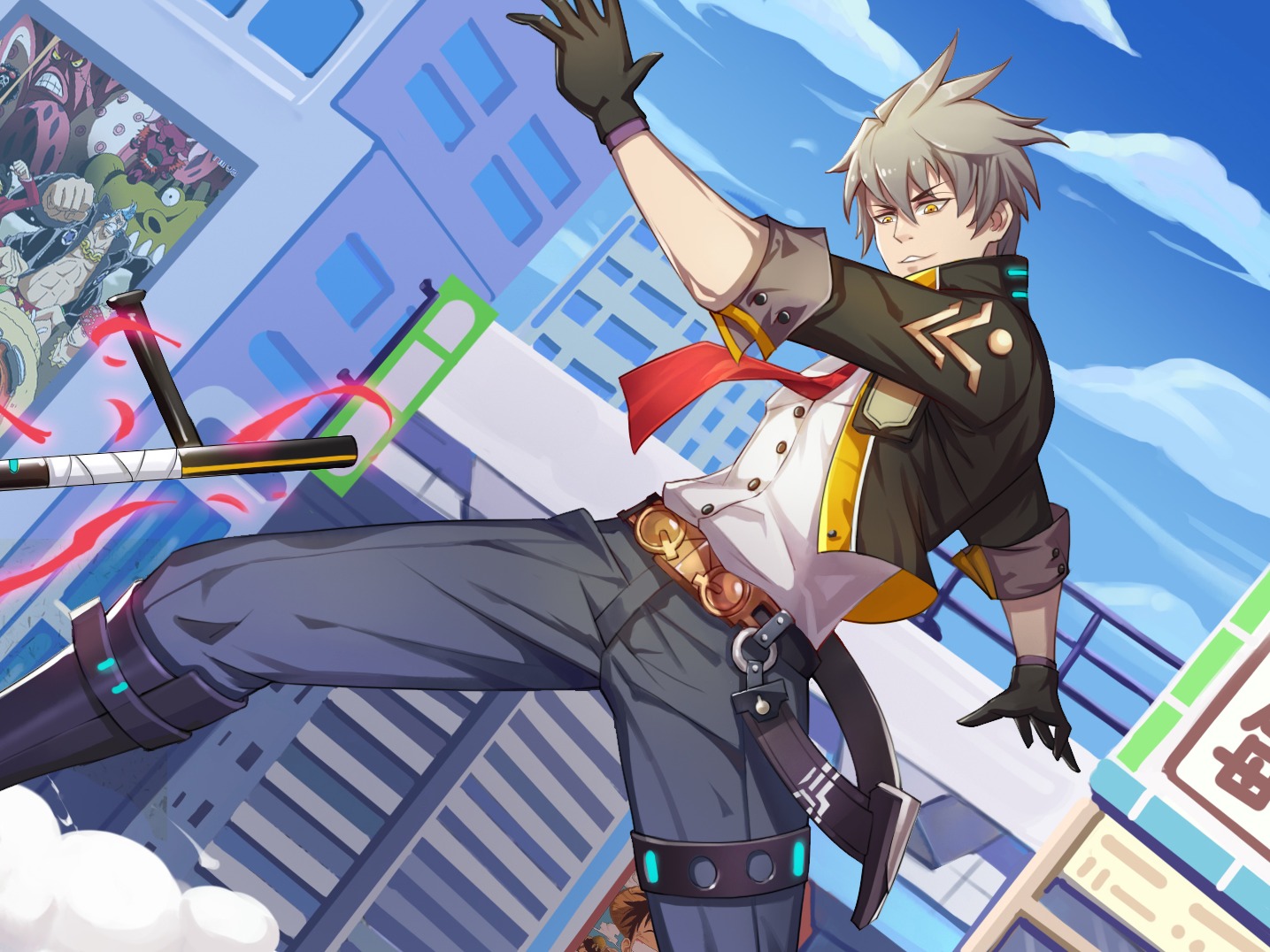 警察少年_橙橙Good4U站酷ZCOOL