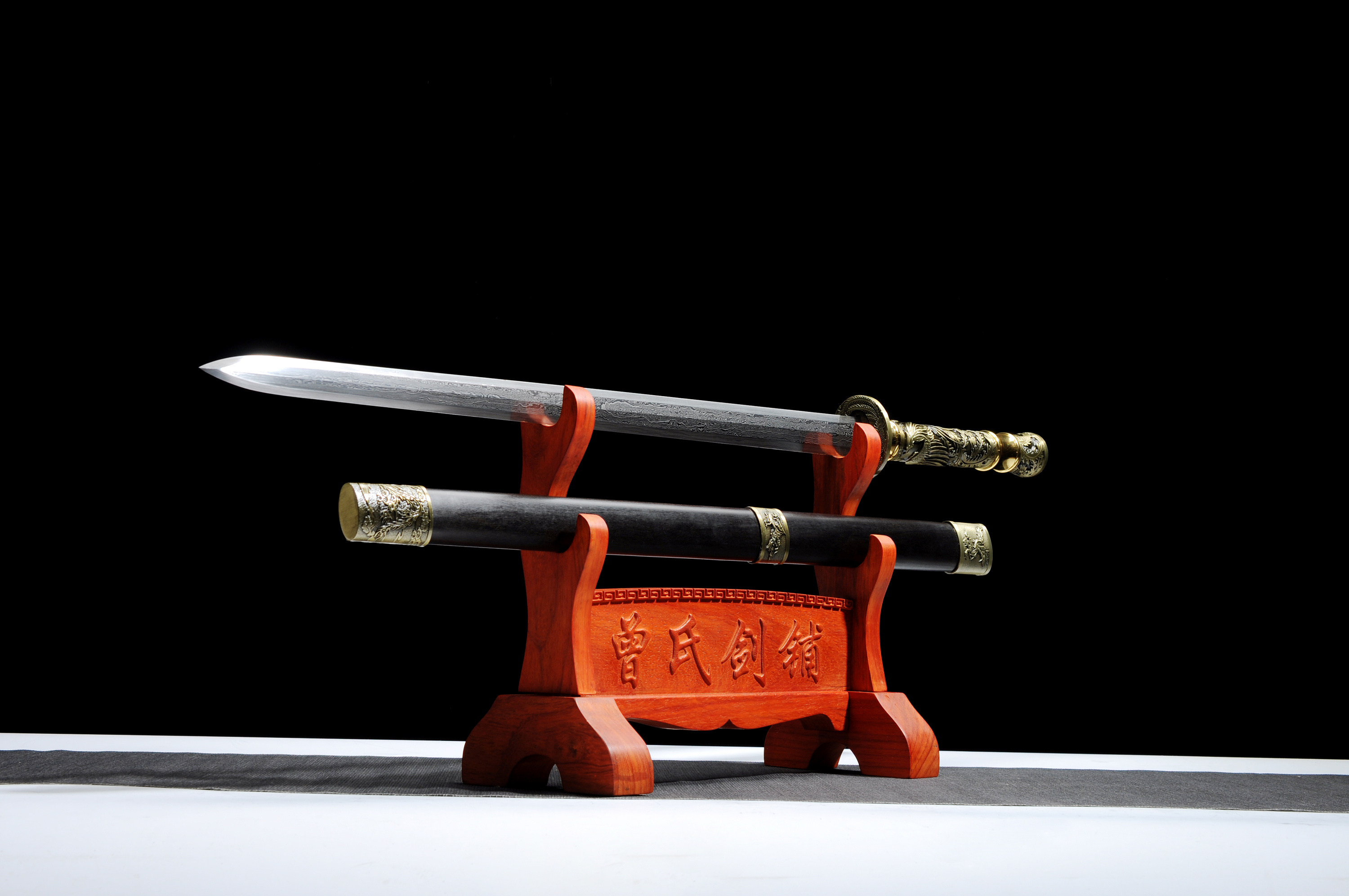 龙泉铸剑师曾保东作品-凤凰战剑|手工艺|工艺品设计|铸剑师曾保东