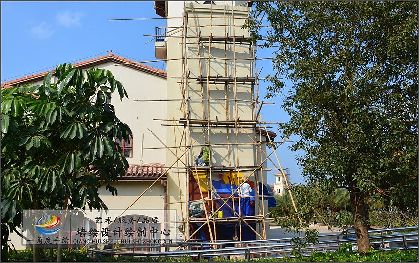 [医院]天使的呵护墙体彩绘