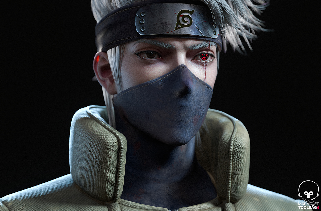 kakashi_卡卡西|三维|人物/生物|soho自由人 - 原创作品 - 站酷