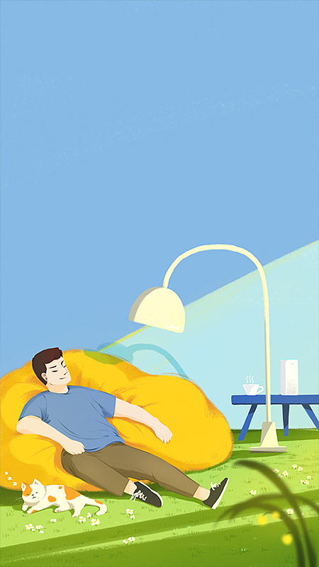 天气晴。（图ZMTAxNzg4Mzky） - 商业插画 - 站酷设计师酥小島原创素材 - 站酷ZCOOL