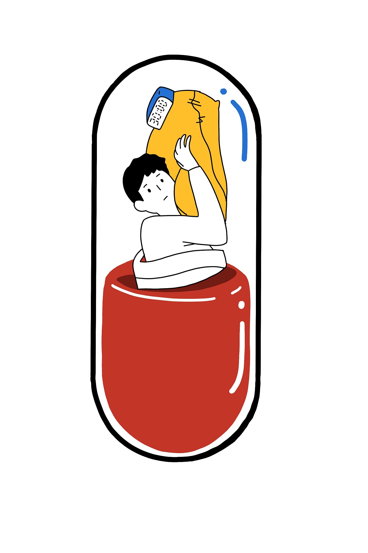 胶囊生活|插画|商业插画|mayibo_ - 原创作品 - 站酷 (zcool)