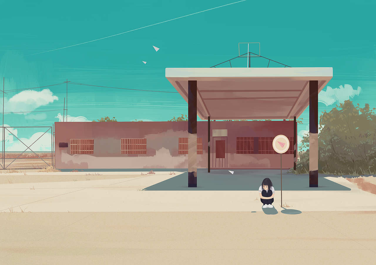 【生活总在不断地变化着】2017插画总结（图ZMTAzNzg4NzQ0） - 创作习作 - 站酷设计师MORNCOLOUR原创素材 - 站酷ZCOOL