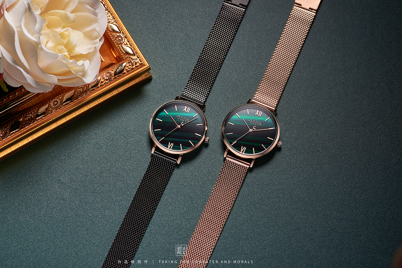 手表摄影-聚利时-清新韩式复古混搭调（图ZMTY1MzUyODk2） - 产品摄影 - 站酷设计师朝雨浥尘商业摄影原创素材 - 站酷ZCOOL