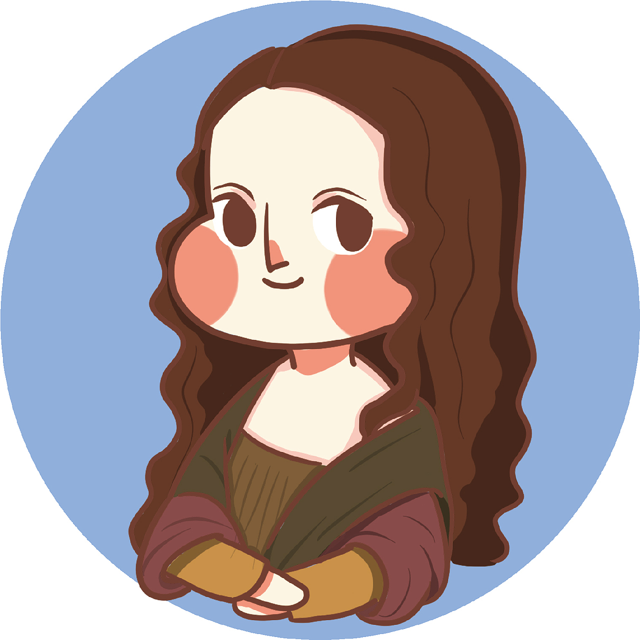 POUPOU名画系列（图ZMjY0OTE2NjYw） - IP形象 - 站酷设计师Fredar原创素材 - 站酷ZCOOL